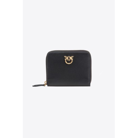 PINKO A0F1 PORTAFOGLIO QUADRATO ZIP-AROUND IN PELLE