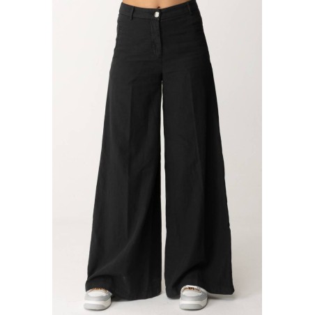 PINKO 103509 A1W4 PSYCO pantalone fluido