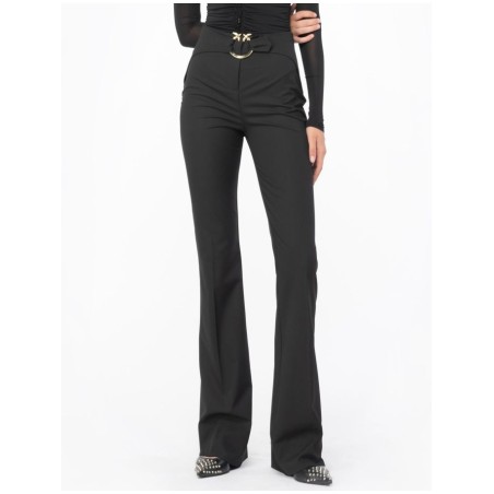 PHANTON PANTALONI CON CINTURA PIERCING