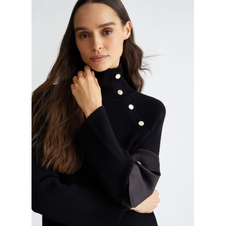 LIU JO Maglia con bottoni e tasca WF4475MS99E