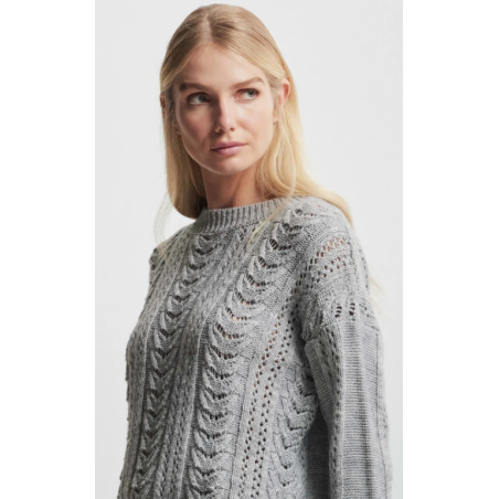 KOCCA Maglia con lavorazione fantasia e dettagli traforati - KARLOTTA