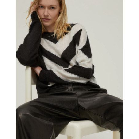 PENNYBLACK Maglia a intarsio jacquard