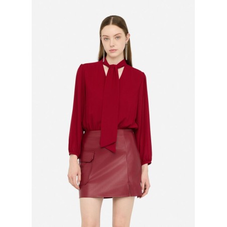 LIU JO Abito corto con fiocco e gonna