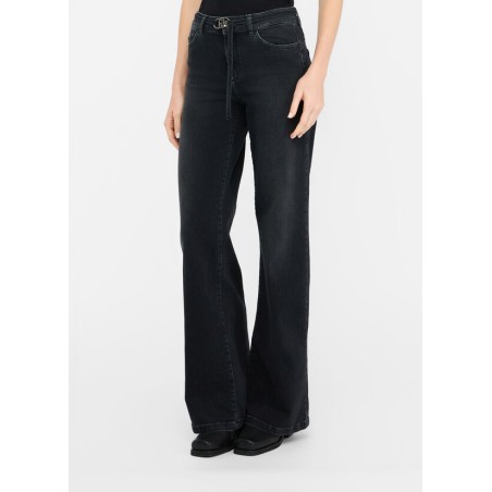 LIU JO Jeans flare con cintura