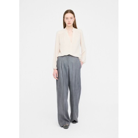 LIU JO Pantalone  flare tailoring denim grigio